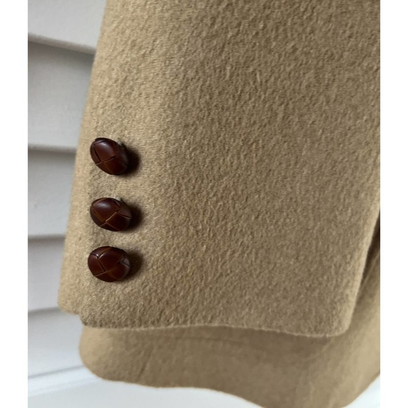 VTG Men's KINGSRIDGE Tan 100% Camel Hair Blazer Sports Jacket Made In U.S.A. - Picture 2 of 9